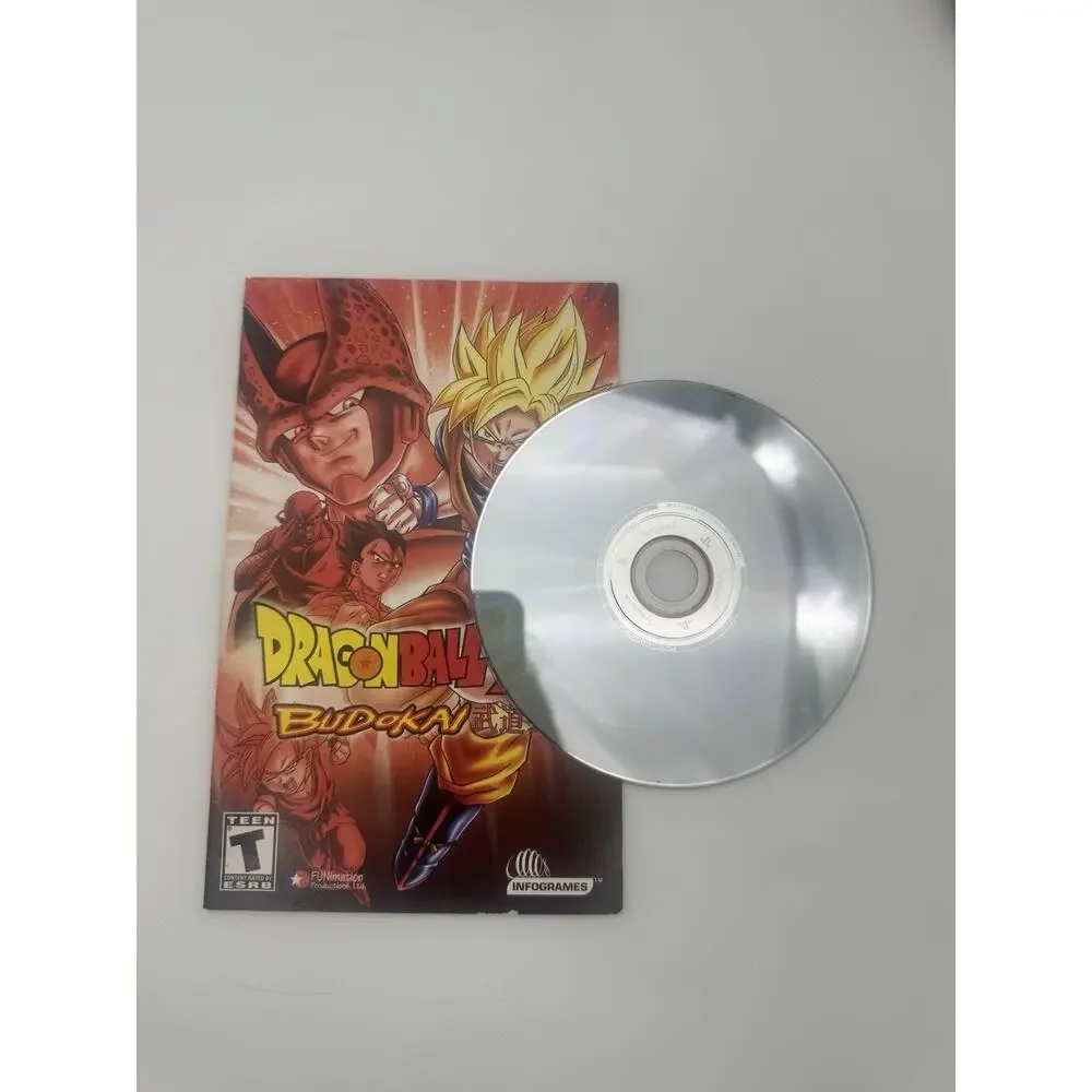 Dragon Ball Z Budokai Game, Manual, & ONLY -PlayStation 2 PS2 2002